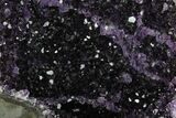 Amethyst Cut Base Crystal Cluster - Uruguay #151246-1